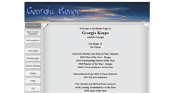 Desktop Screenshot of georgiakenpo.net